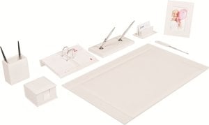 Gıpta 7602 Deskop Sümen Takımı 9 Parça Beyaz