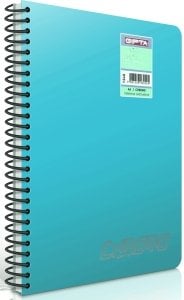 Gıpta Chromo Spiralli PP Kapak Defter 140 Yp Kareli