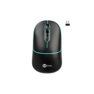 Lecoo WS210 Kablosuz Tuşlu Optik Mouse Siyah