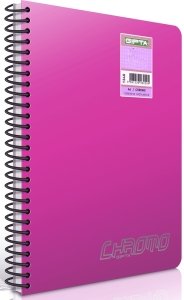 Gıpta Chromo Spiralli PP Kapak Defter 200 Yp Kareli