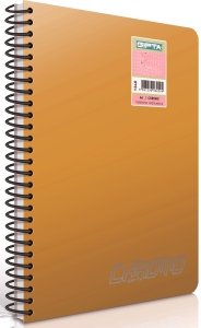 Gıpta Chromo Spiralli PP Kapak Defter 200 Yp Kareli