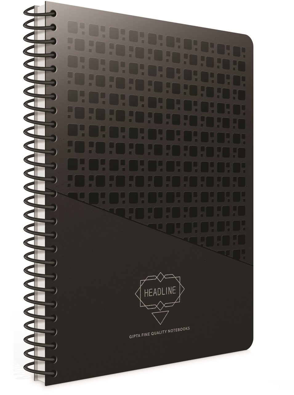 Gıpta Headline Spiralli PP Kapak Defter 80 Yp Kareli