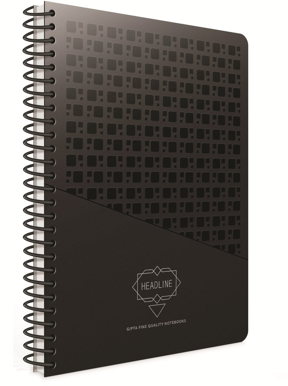 Gıpta Headline Spiralli PP Kapak Defter 80 Yp Kareli