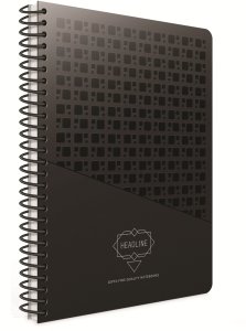 Gıpta Headline Spiralli PP Kapak Defter 80 Yp Kareli