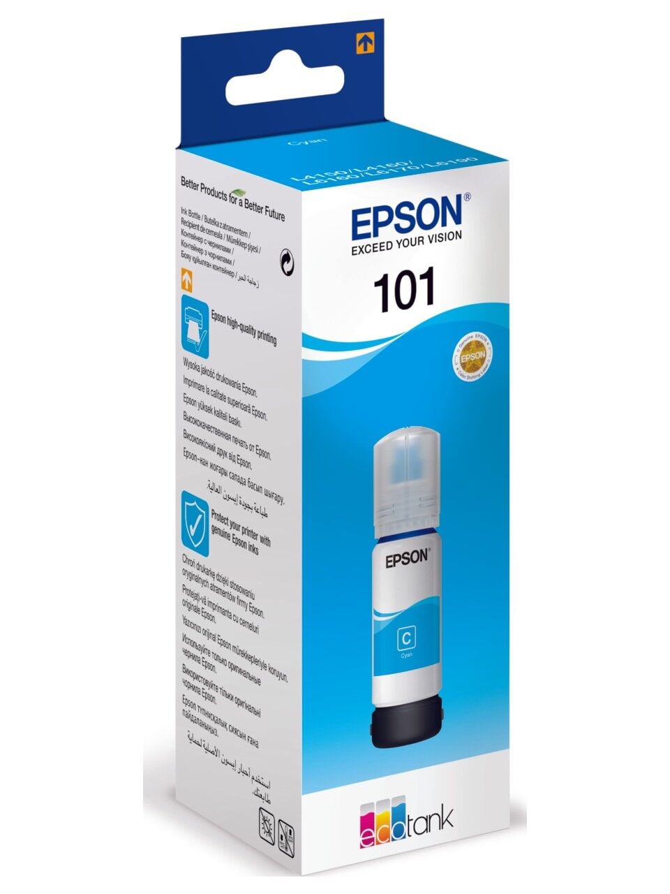 EPSON 101 CYAN MAVİ ŞİŞE MÜREKKEP T03V24A L4150/41