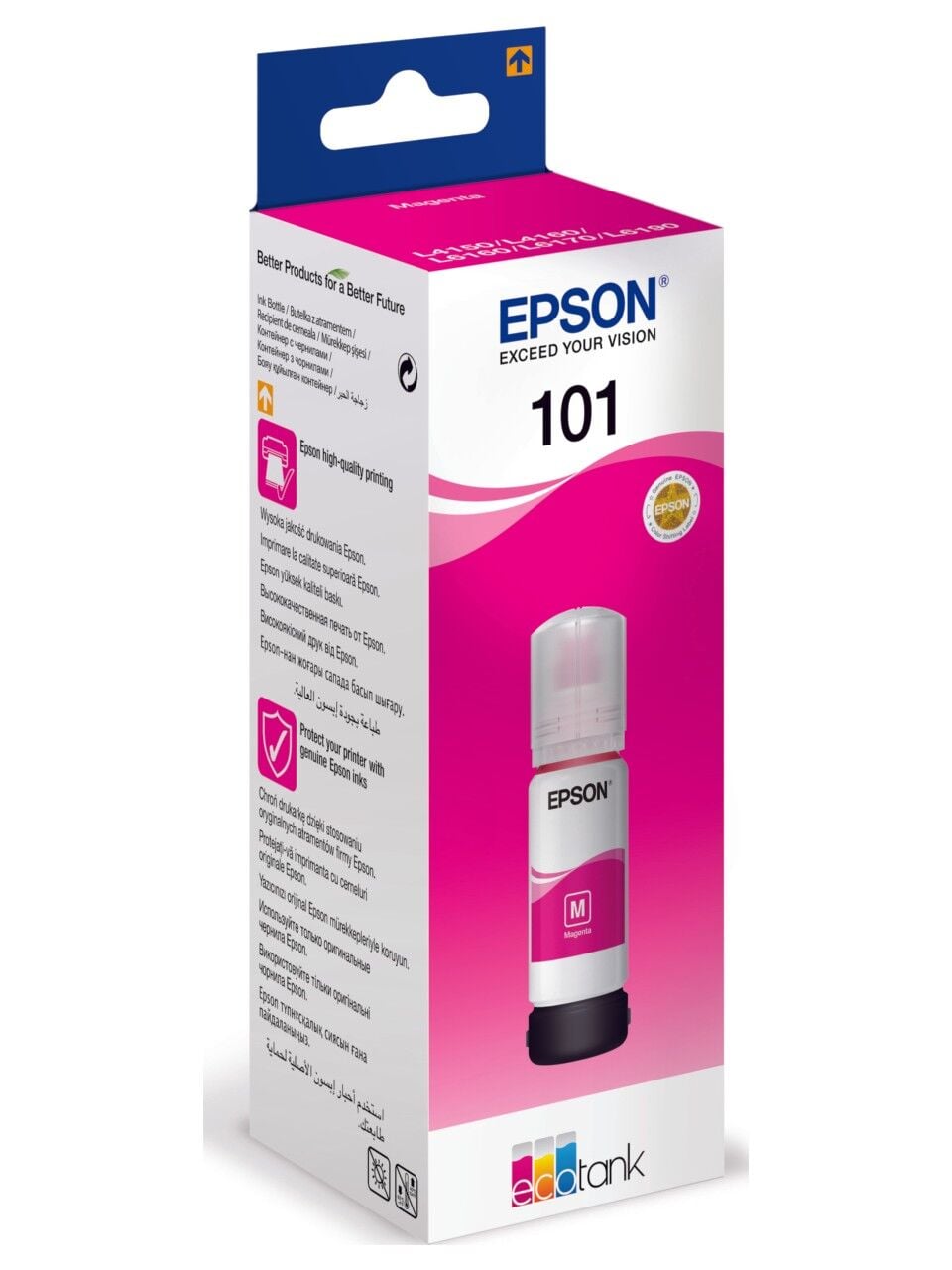 EPSON 101 MAGENTA KIRMIZI ŞİŞE MÜREKKEP T03V34A L4