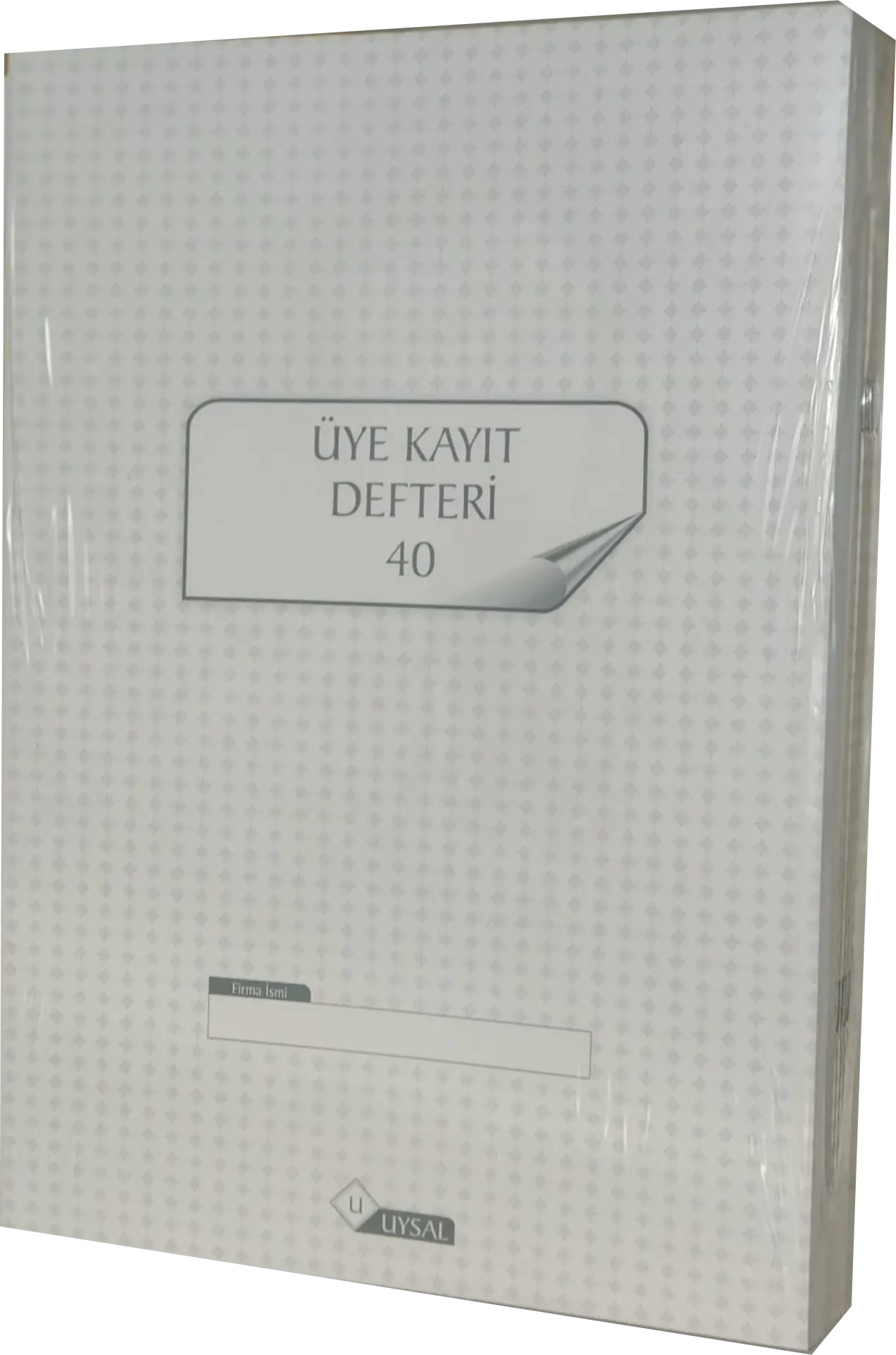 UYSAL ÜYE KAYIT DEFTERİ 40 YP