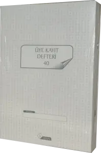 UYSAL ÜYE KAYIT DEFTERİ 40 YP