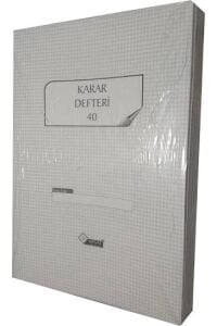 UYSAL KARAR DEFTERİ 40 YP