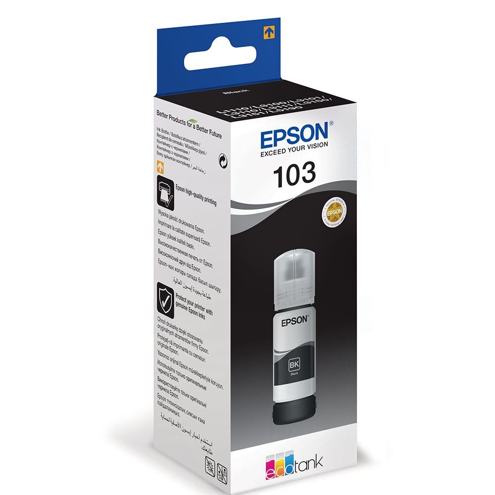 EPSON 112 T06C1BLACK SİYAH ŞİŞE MÜREKKEP