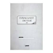 UYSAL EVRAK KAYIT DEFTERİ 40 YP