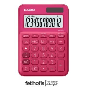Casio Ms-20uc Hesap Makinesi Fuşya