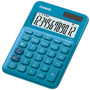 Casio Ms-20uc Hesap Makinesi Mavi