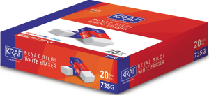 KRAF SİLGİ BEYAZ  735G