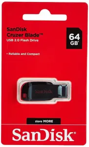 SANDİSK CREZER BLADE FLASH DİSK 64GB
