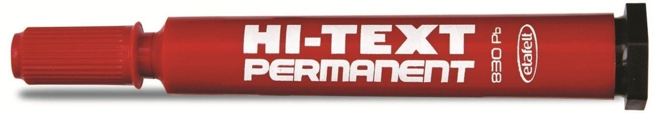Hı-Text Permanent Marker 830 PB  Kırmızı