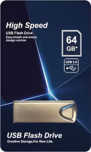 ELBA 64GB METAL 2.0 USB FLASH BELLEK
