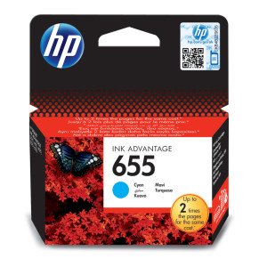 HP 655 Mavi Kartuş (Cyan) CZ110AE