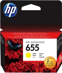 HP 655 Sarı Kartuş (Yellow) CZ112AE
