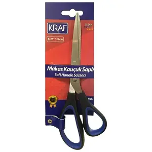 KRAF 716G MAKAS KAUÇUK SAPLI 21 CM