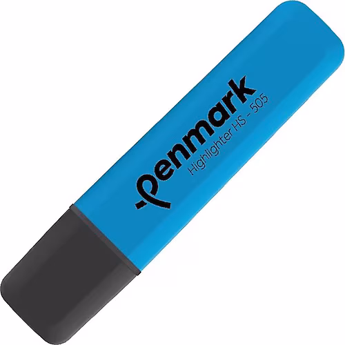 PENMARK FOSFORLU KALEM NEON MAVİ HS 505 06