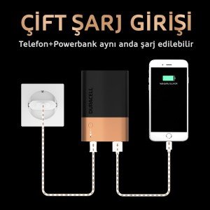 Duracell 10050 mAh Taşınabilir Şarj Cihazı