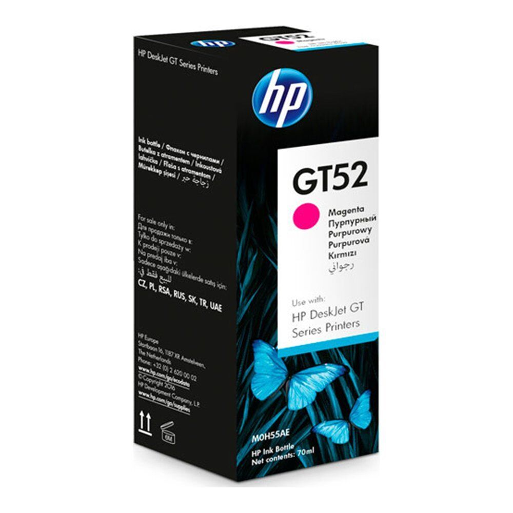 HP GT52 Orjinal Magenta Kırmızı Mürekkep Kartuşu M0H54AE