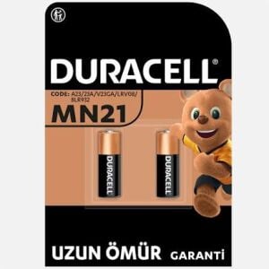 DURACELL PİL ÖZEL 12 VOLT 2 Lİ MN21
