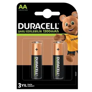 DURACELL RECHARGE PİL AA/1300MAH 2 Lİ