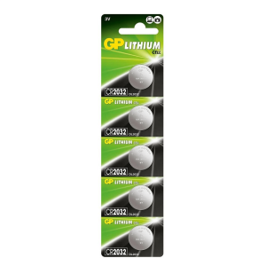 GP CR2032 3 VOLT LİTYUM PİL 5 Lİ KARTELA