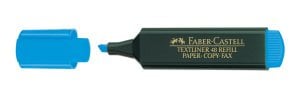 Faber Castell 1548 Fosforlu Kalem Mavi