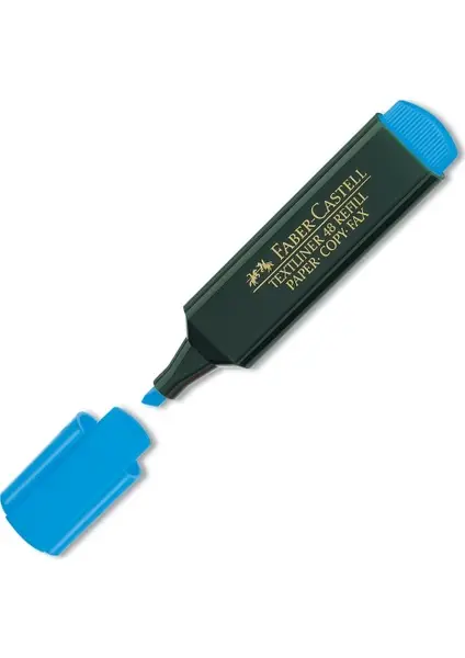FABER CASTELL 1548 FOSFORLU KALEM MAVİ