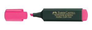 Faber Castell 1548 Fosforlu Kalem Pembe