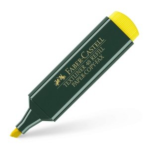 Faber Castell 1548 Fosforlu Kalem Sarı