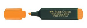 Faber Castell 1548 Fosforlu Kalem Turuncu