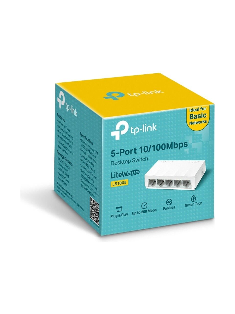 TP-LİNK LS1005 5 PORT 10/100 MBPS SWİTCH