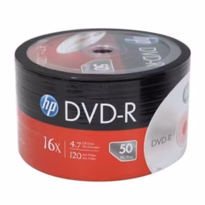 HP DVD-R 50Lİ 4,7GB/120MİN 16X SHRİNK