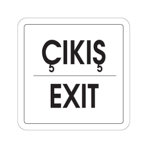 EKSTRAFİX 253 12x12 ÇIKIŞ LEVHASI