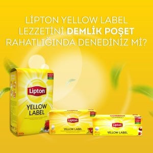 Lipton Yellow Tea Demlik Poşet Çay 100'lü