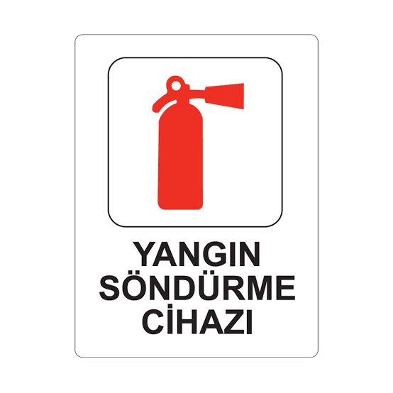 EKSTRAFİX 404 25x35 CM YANGIN SÖNDÜRME CİHAZI