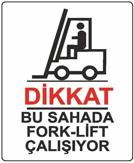 EKSTRAFİX 408 25x35 CM BU SAHADA FORKLİFT ÇALIŞIYOR