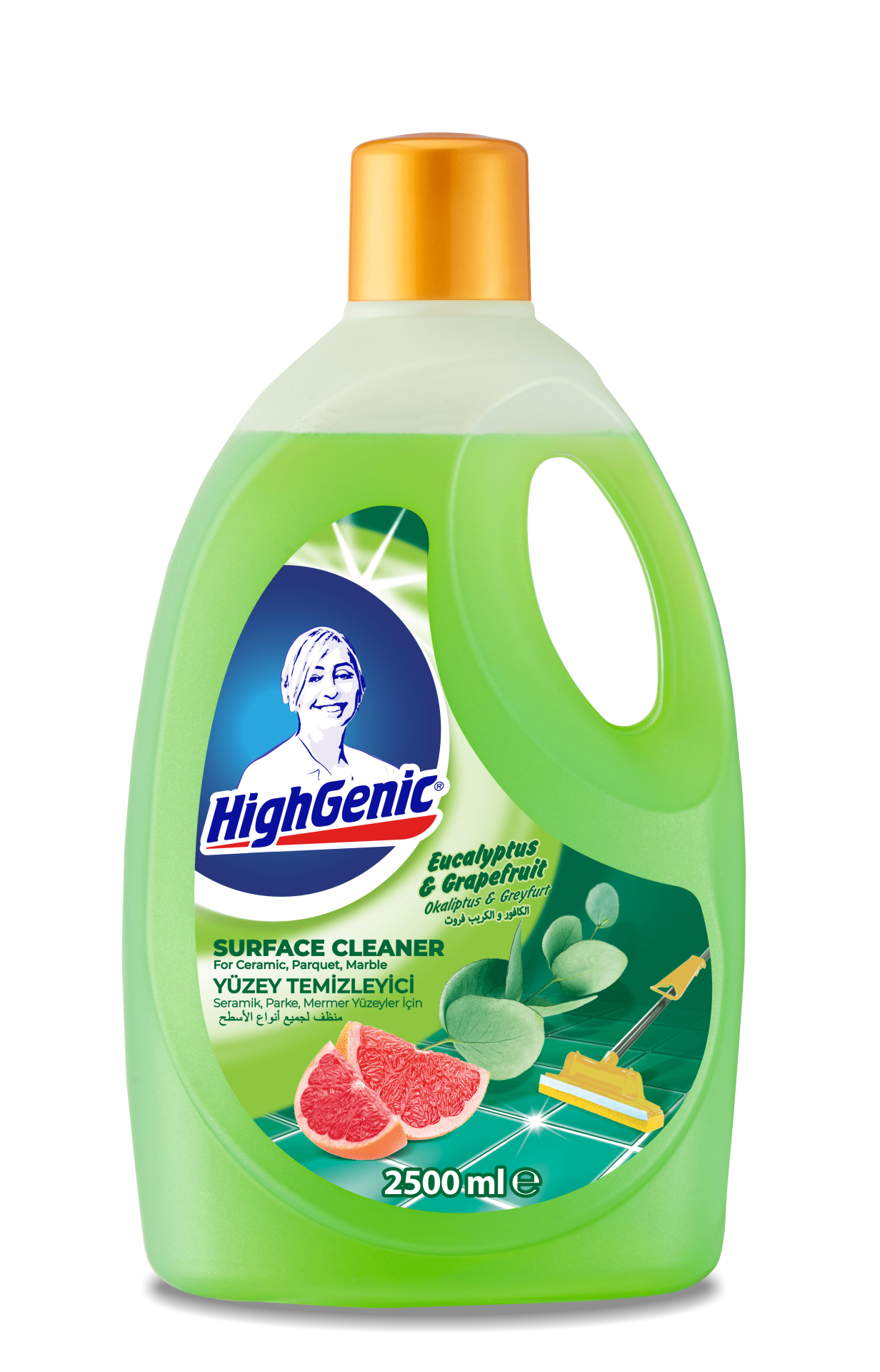 HighGenic Genel Yüzey Temizlik Okaliptus 2.500ml