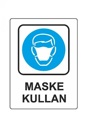 EKSTRAFİKS 410 25x35 CM MASKE KULLAN