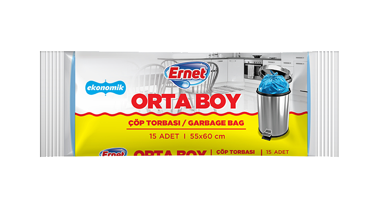 Ernet Çöp Torbası Orta Boy 55x60cm
