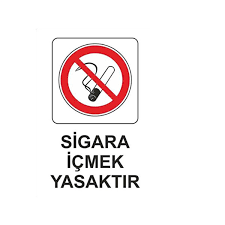 EKSTRAFİX 412 25x35 CM SİGARA İÇMEK YASAKTIR