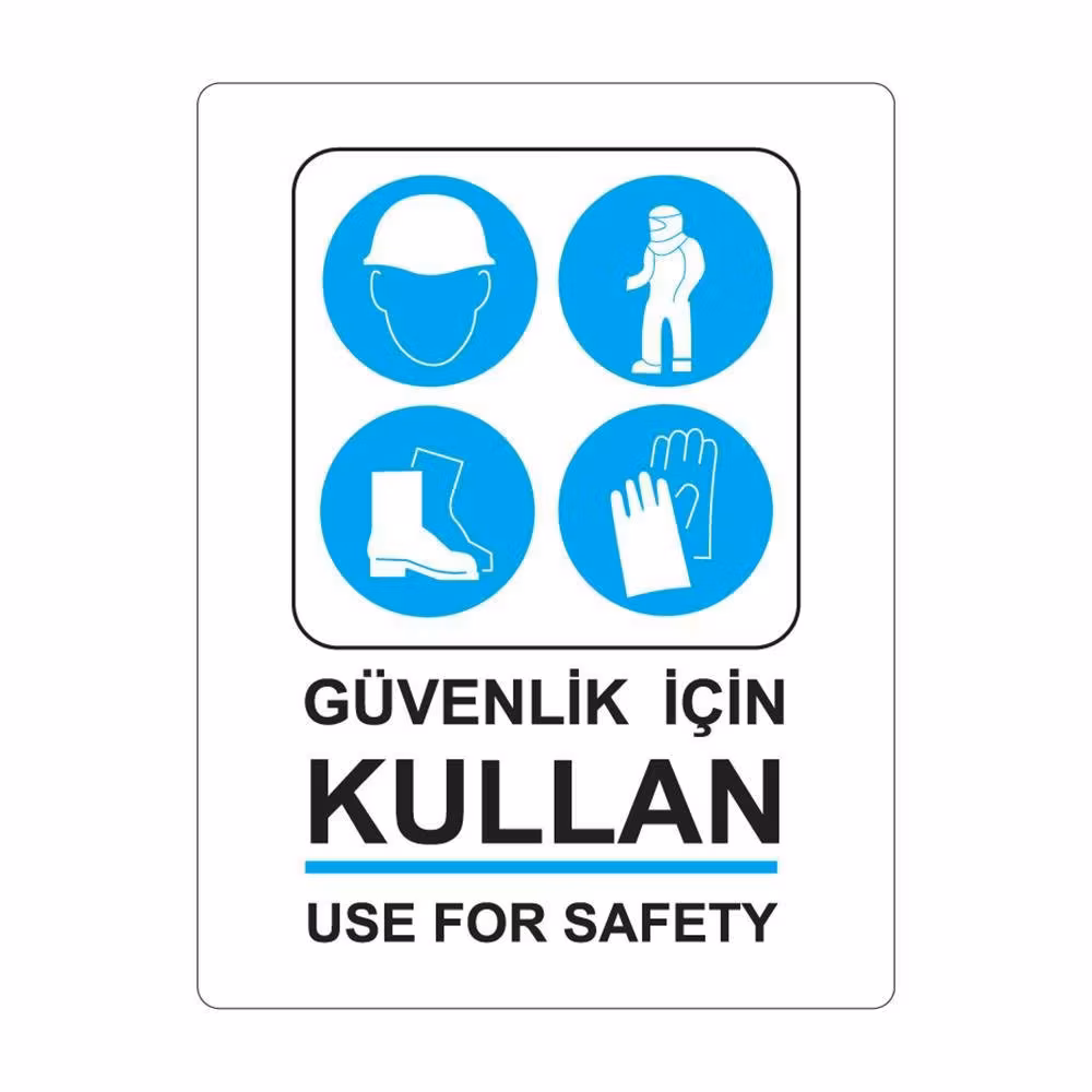 EKSTRAFİX 414 25x35 CM GÜVENLİK İÇİN KULLAN
