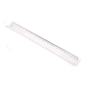 MAS CETVEL PLASTİK 2230 30 CM ŞEFFAF