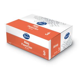 Bion 9030 Ataş 28 mm No:3 100 Adet - Metalik Gri