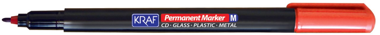 Kraf Permanent Kalem M Kırmızı