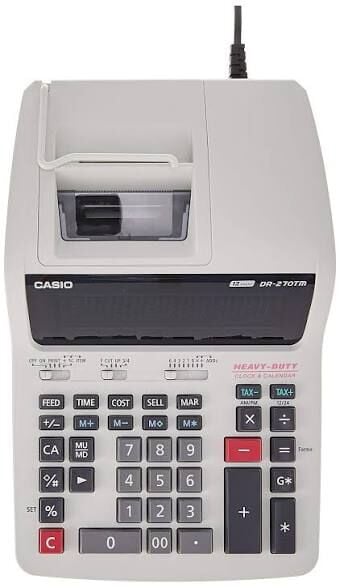 CASIO DR-270TM HESAP MAKİNESİ